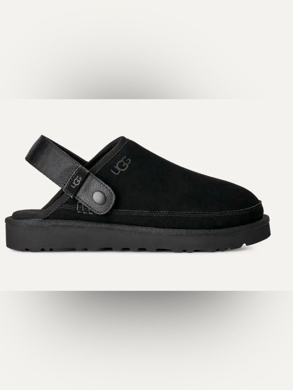 Ugg goldencoast clogs slipoers black new in box euro 43/10 m